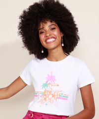 Blusa-Feminina-Flores--Tucano-e-Flores--Manga-Curta-Decote-Redondo-Off-White-9971176-Off_White_5