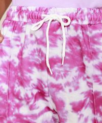 Short-de-Moletom-Feminino-Estampado-Tie-Dye-com-Recorte-Roxo-9973193-Roxo_6