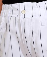 Short-de-Sarja-Feminino-Clochard-Estampado-Listrado-Cintura-Alta-com-Bolsos-Branco-9971149-Branco_4