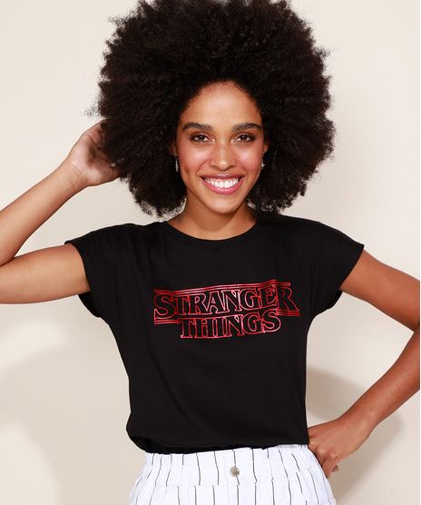 Blusa-Feminina--Stranger-Things--Manga-Curta-Decote-Redondo-Vermelho-9974583-Vermelho_1