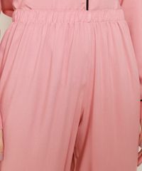 Pijama-Feminino-Camisa-com-Vivo-Contrastante-Manga-Longa-Rose-9966953-Rose_6