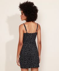 Vestido-de-Sarja-Feminino-Curto-Estampado-Floral-Alcas-Finas-Preto-9967285-Preto_2