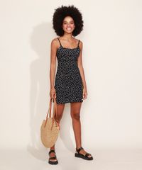 Vestido-de-Sarja-Feminino-Curto-Estampado-Floral-Alcas-Finas-Preto-9967285-Preto_3