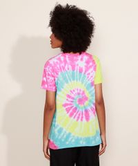 Blusa-Feminina-Os-Simpsons-Lisa-Estampada-Floral-Manga-Curta-Decote-Redondo-Multicor-9968838-Multicor_4