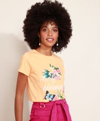 Blusa-Feminina-Flores--Always-Blooming--Manga-Curta-Decote-Redondo-Laranja-9971175-Laranja_6