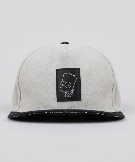 Bone-Bart-Os-Simpsons-em-Suede-Kaki-9010885-Kaki_1