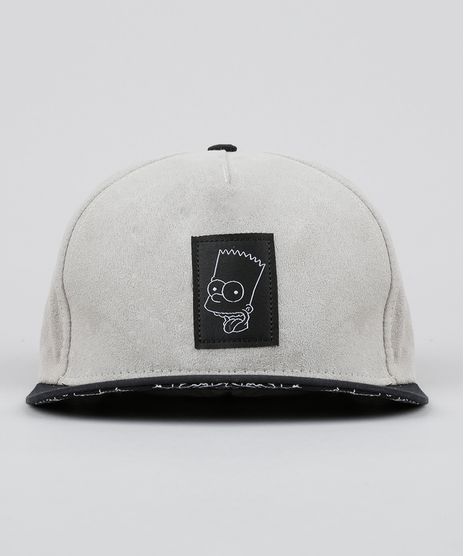 Bone-Bart-Os-Simpsons-em-Suede-Kaki-9010885-Kaki_1