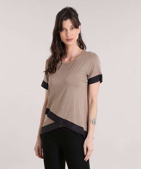 Blusa-com-Recorte-em-Suede-Kaki-9016337-Kaki_1 Blusa-com-Recorte-em-Suede-Kaki-9016337-Kaki_1