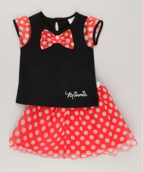 Conjunto-Minnie-de-Blusa-Preta---Saia-em-Tule-Estampada-de-Poa-Vermelha-8895702-Vermelho_1