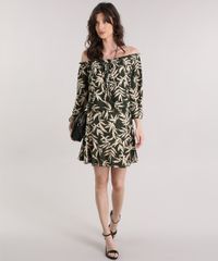 Vestido-Ombro-a-Ombro-Estampado-de-Folhagem-Verde-9013537-Verde_3