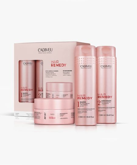 Kit-Cadiveu-Professional-Hair-Remedy-Shampoo-250ml---Condicionador-250ml---Mascara-Reparadora-200ml---1-Unidade-Unico-9978254-Unico_1