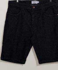 Bermuda-Jeans-Masculina-Basica-Slim-com-Bolsos-Azul-Escuro-9966714-Azul_Escuro_3