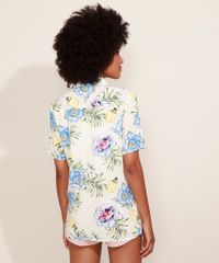 Camisa-Feminina-Estampada-Floral-Manga-Curta-Off-White-9965913-Off_White_2