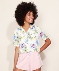 Camisa-Feminina-Estampada-Floral-Manga-Curta-Off-White-9965913-Off_White_6