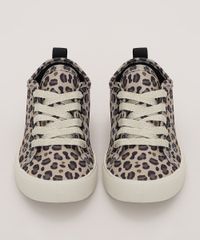 Tenis-Infantil-Estampado-Animal-Print-Onca-em-Lona-Bege-9974809-Bege_5 Tenis-Infantil-Estampado-Animal-Print-Onca-em-Lona-Bege-9974809-Bege_5