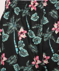 Samba-Cancao-Masculina-Estampada-Floral-e-Coqueiros-Preta-9964089-Preto_3