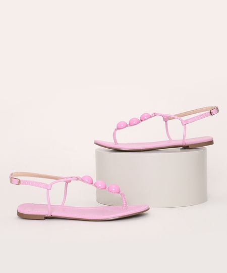 Rasteirinha-Feminina-Via-Uno-com-Esferas-Rosa-9978480-Rosa_1