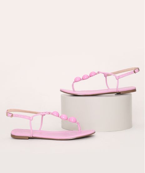 Rasteirinha-Feminina-Via-Uno-com-Esferas-Rosa-9978480-Rosa_1