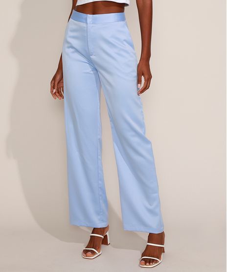 Calca-Feminina-Mindset-Reta-Cintura-Alta-Acetinada-Alfaiatada-Azul-Claro-9976032-Azul_Claro_1