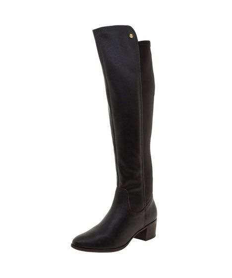 bota over the knee cano alto