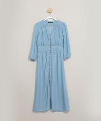 Vestido-Jeans-Feminino-Mindset-Midi-com-Botoes-e-Fenda-Manga-7-8-Azul-Claro-9981509-Azul_Claro_6