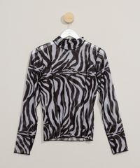 Blusa-de-Tule-Feminina-Mindset-Estampada-Animal-Print-Zebra-com-Recortes-Manga-Longa-Gola-Alta-Preta-9981452-Preto_6