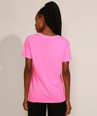 T-Shirt-Feminina-Mindset-Gato--I-Don-t-Like-You--Manga-Curta-Decote-Redondo-Rosa-9980298-Rosa_4