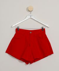 Short-de-Sarja-Feminino-Mindset-Gode-Cintura-Alta-com-Barra-a-Fio-Vermelho-9979854-Vermelho_6