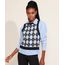 Colete-de-Trico-Feminino-Mindset-Cropped-com-Estampa-Xadrez-Argyle-Decote-Redondo-Azul-Escuro-9982080-Azul_Escuro_1
