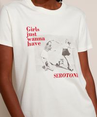 T-Shirt-Feminina-Mindset--Serotonin--Manga-Curta-Decote-Redondo-Off-White-9980291-Off_White_2