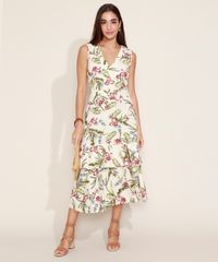 Vestido-Feminino-Midi-Estampado-Floral-em-Camadas-com-Babado-e-Fenda-Sem-Manga-Off-White-9947880-Off_White_3