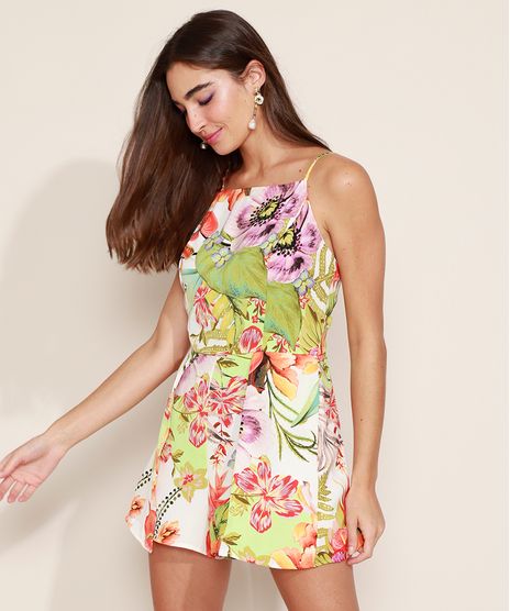 Macaquinho-Short-Saia-Feminino-Estampado-Floral-com-Sobreposicao-Alca-Fina-Off-White-9957261-Off_White_1