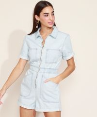 Macaquinho-Jeans-Feminino-com-Bolsos-e-Ziper-Manga-Curta-Azul-Claro-9973879-Azul_Claro_1