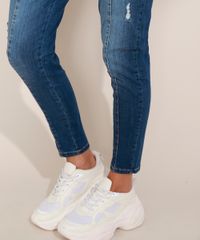 Calca-Jeans-Feminina-Sway-Super-Skinny--Cintura-Alta-com-Recorte-e-Bolsos-Azul-Escuro-9976436-Azul_Escuro_5