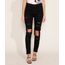 Calca-de-Sarja-Feminina-Sway-Super-Skinny--Cintura-Alta-Destroyed-Preta-9977097-Preto_1
