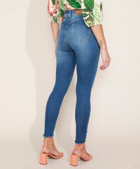 Calca-Jeans-Feminina-Sawary-Super-Skinny-Push-Up-Super-Lipo-Cintura-Alta-Destroyed-Azul-Medio-9974657-Azul_Medio_2