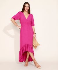 Vestido-Feminino-Midi-Mullet-com-Recorte-Manga-Bufante-Roxo-9948905-Roxo_3