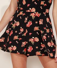 Macaquinho-Short-Saia-Feminino-Estampado-Floral-com-Sobreposicao-Alca-Fina-Preto-9957260-Preto_6