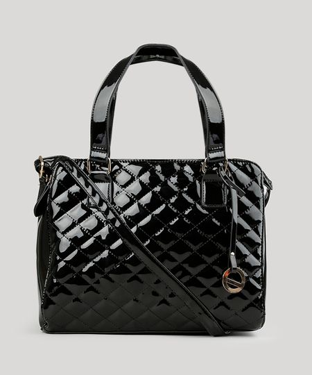 Bolsa-Trapezio-em-Verniz-com-Matelasse-Preta-8855658-Preto_1 Bolsa-Trapezio-em-Verniz-com-Matelasse-Preta-8855658-Preto_1