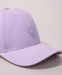 Bone-Feminino-Bordado-de-Coqueiro-Aba-Curva-Lilas-9968582-Lilas_2
