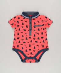 Body-Estampado-de-Ursinhos-em-Algodao---Sustentavel-Vermelho-8787349-Vermelho_1