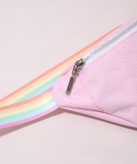 Pochete-Masculina-Pride-com-Alca-Estampada-Arco-Iris-Rosa-Claro-9946701-Rosa_Claro_4