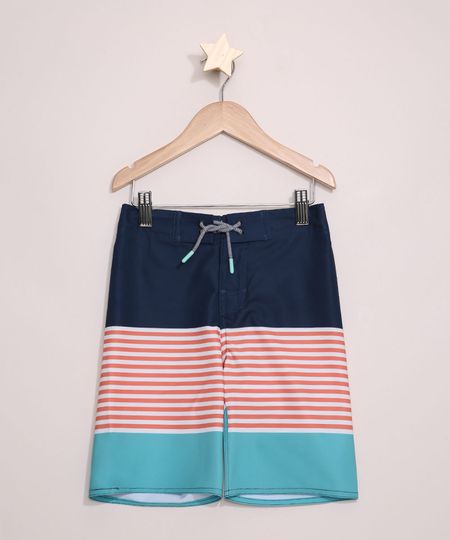 Bermuda-Surf-Infantil-com-Listras-Multicor-9973428-Multicor_1