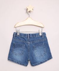 Short-Jeans-Infantil-com-Bordado-da-Minnie-Azul-Medio-9965309-Azul_Medio_3