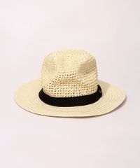 Chapeu-de-Palha-Feminino-com-Faixa-Bege-9956413-Bege_1