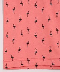Camiseta-Infantil-Estampada-Flamingos-Manga-Curta-com-Bolso-Coral-9965799-Coral_4
