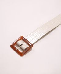 Cinto-Feminino-Medio-Com-Fivela-Tartaruga-Texturizado-Croco--Bege-9945535-Bege_3