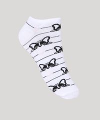 Kit-de-3-Meias-Femininas-Cano-Baixo-Estampada-Cachorrinhos-Cinza-Mescla-9971709-Cinza_Mescla_2