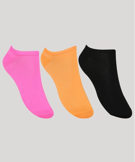 Kit-de-3-Meias-Femininas-Esportivas-Ace-Cano-Baixo--Multicor-9974952-Multicor_1