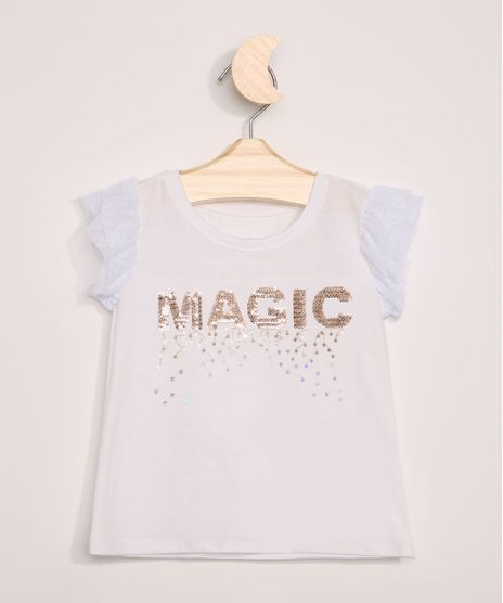 Blusa-Infantil--Magic--em-Paete-Manga-Curta-de-Tule-Off-White-9966881-Off_White_1